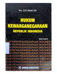Image of Hukum Kewarganegaraan Indonesia: Edisi Kedua