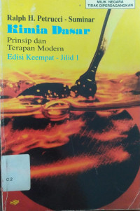 Image of KIMIA DASAR Prinsip dan Terapan Modern Edisi 4 Jilid 1