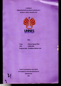 Image of Laporan Praktik Pengalaman Lapangan 2 di MAN 1 Kota Magelang