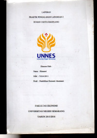 Image of Laporan Praktik Pengalaman Lapangan 2 di MAN 1 Kota Magelang