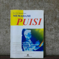 Image of Memahami Puisi