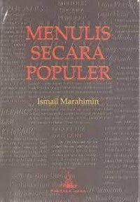 Image of Menulis Secara Populer